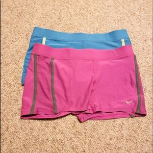 Nike DriFit Spandex Shorts Set